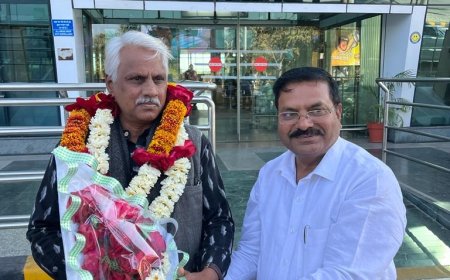 राष्ट्रीय चिंतक एवं प्रखर वक्ता आदरणीय श्री पुष्पेंद्र जी कुलश्रेष्ठ का नीमच की धरा पर आगमन