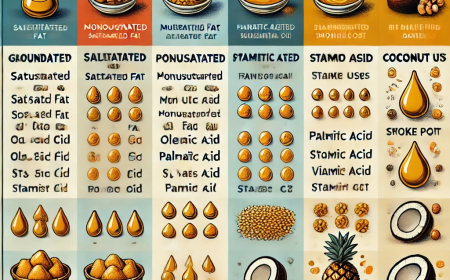 मूंगफली का तेल बनाम पामोलीन तेल बनाम सरसों का तेल और नारियल तेल: संरचना और मानव शरीर पर प्रभाव