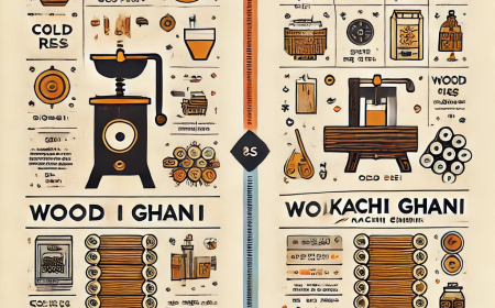 कोल्ड प्रेस बनाम लकड़ी/कच्ची घानी Cold Press vs. Wood/Kachi Ghani