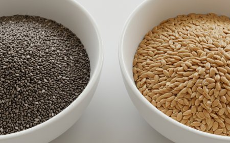 चिया सीड्स बनाम अलसी: बेहतर ओमेगा-3 का स्रोत कौन? (Chia Seeds vs. Flaxseeds: Which Is the Better Omega-3 Source?)