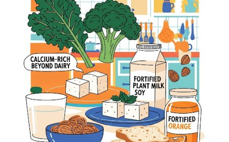 डेयरी के अलावा कैल्शियम से भरपूर खाद्य पदार्थ (Calcium-Rich Foods Beyond Dairy)