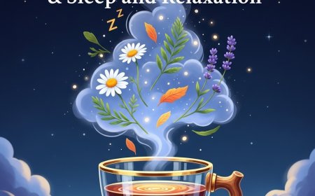 बेहतर नींद और शांति के लिए हर्बल चाय (Herbal Teas for Better Sleep and Relaxation)