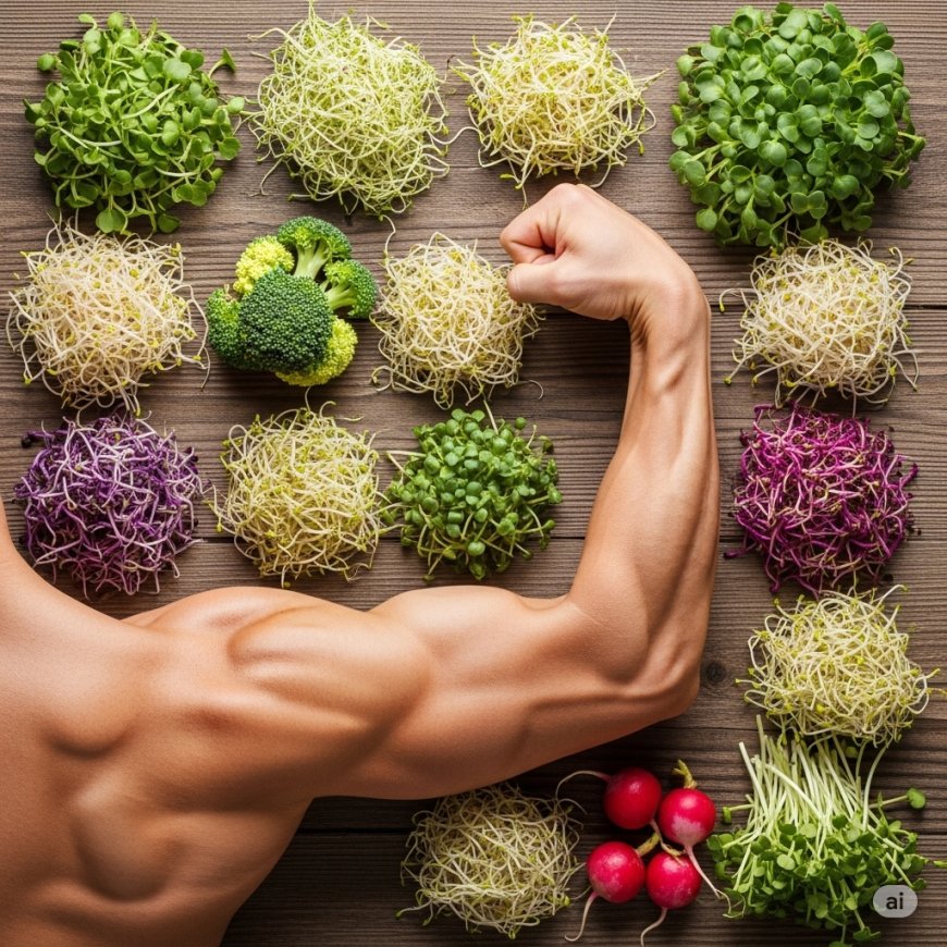 अंकुरित अनाज से मांसपेशियां बनती हैं – सच्चाई या सिर्फ एक भ्रम? (Sprouts for Muscle Building – Fact or Fiction?)