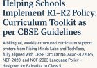 NEP-2020 Compliance Made Easy: Rising Minds Labs & TechTocs Launch Structured Curriculum Support System for Schools