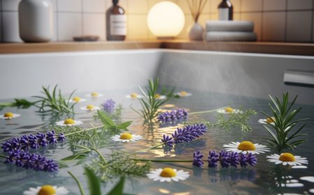 घर पर बनाएं हर्बल डिटॉक्स बाथ: शरीर और मन की गहराई से सफाई (Homemade Herbal Detox Baths for Relaxation)