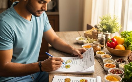 शुरुआती लोगों के लिए बैलेंस्ड मील प्लान कैसे बनाएं (How to Create a Balanced Meal Plan for Beginners)