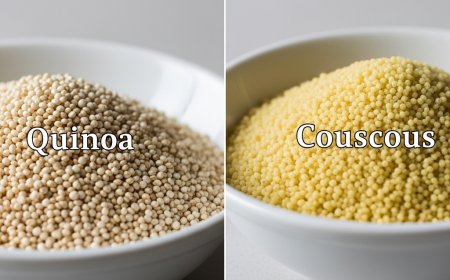 क्विनोआ बनाम कुसकुस – पोषण में अंतर (Quinoa vs. Couscous – Nutritional Differences)