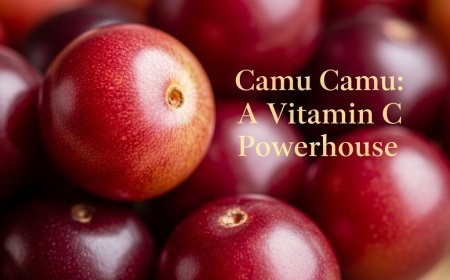 कैमू कैमू: विटामिन C से भरपूर प्राकृतिक शक्ति | (Camu Camu: A Vitamin C Powerhouse)