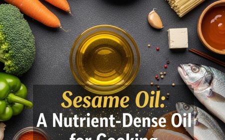 तिल का तेल: पोषक तत्वों से भरपूर एक शक्तिशाली कुकिंग ऑयल (Sesame Oil: A Nutrient-Dense Oil for Cooking)