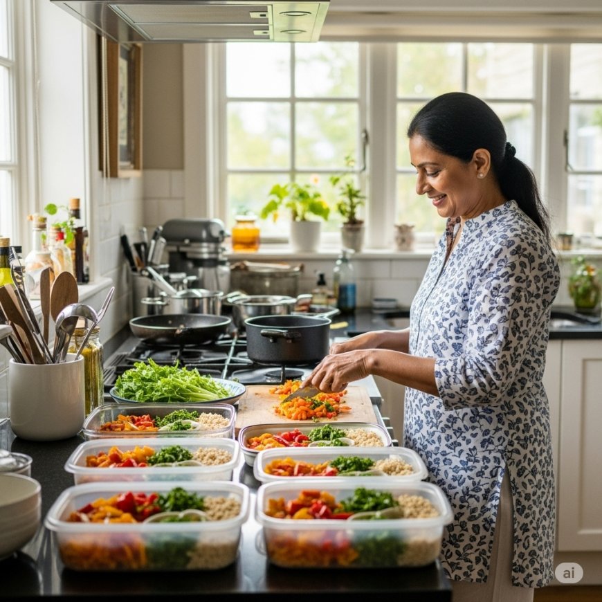 बैच कुकिंग – समय भी बचाएं और हेल्दी भी खाएं (Batch Cooking: Save Time and Eat Healthy)