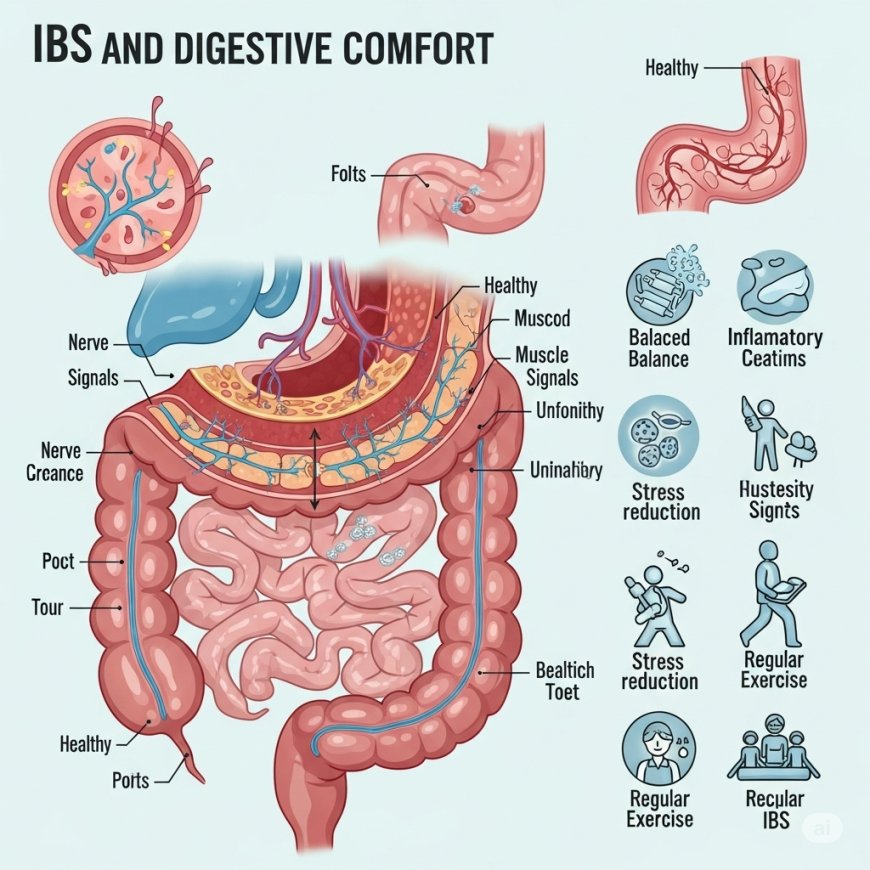 IBS और पाचन राहत के लिए कैसे खाएं (How to Eat for IBS and Digestive Comfort)