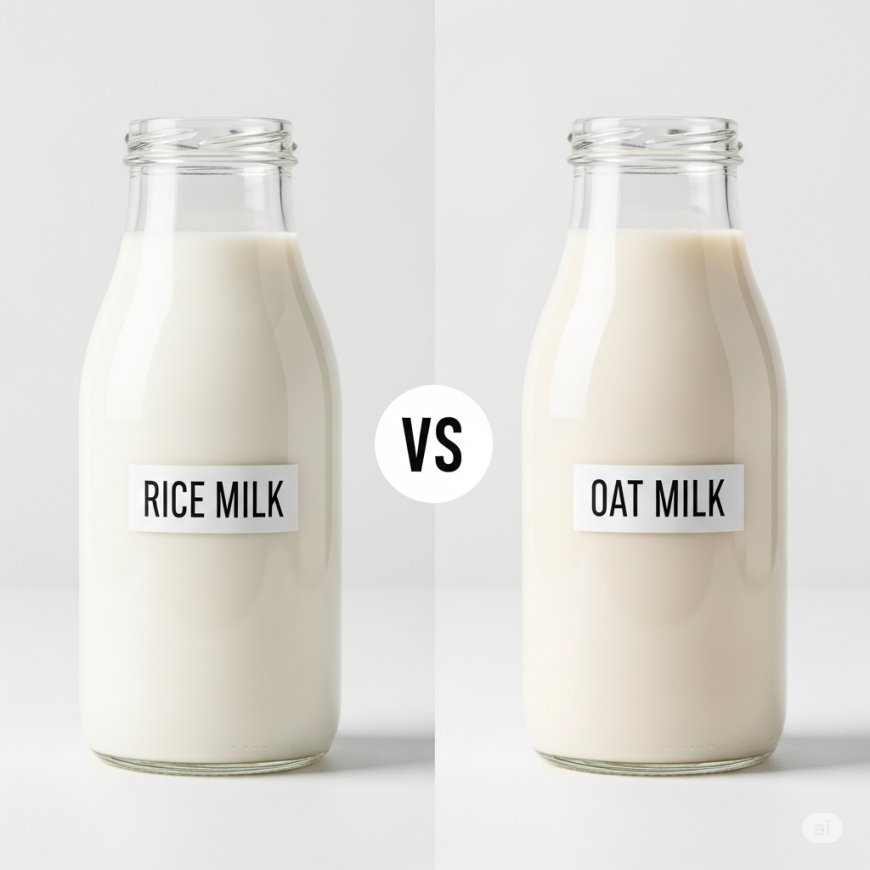 राइस मिल्क बनाम ओट मिल्क: कौन सा है ज़्यादा हेल्दी? (Rice Milk vs. Oat Milk: Which Is Healthier?)