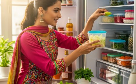 मील प्रेप को सफल बनाने के लिए फ्रिज को कैसे ऑर्गनाइज़ करें (How to Organize Your Fridge for Meal Prep Success)