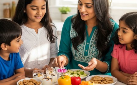 बच्चों के लिए हेल्दी स्नैक स्टेशन कैसे बनाएं (How to Make a Healthy Snack Station for Kids)
