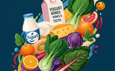 मज़बूत हड्डियों और दाँतों के लिए सबसे अच्छे आहार (The Best Foods for Growing Bones and Teeth)