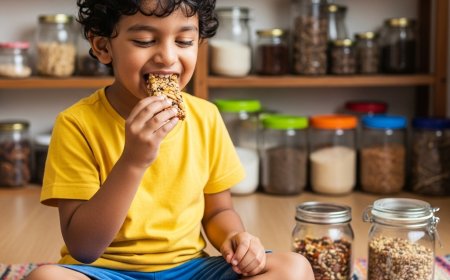 बच्चों के लिए घर पर हेल्दी ग्रेनोला बार कैसे बनाएं (How to Make Homemade Granola Bars for Kids)