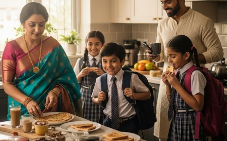 व्यस्त स्कूल मॉर्निंग के लिए झटपट ब्रेकफ़ास्ट आइडियाज़ (Quick Breakfast Ideas for Busy School Mornings)