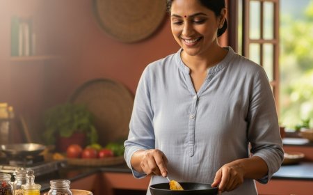 तेल के बिना खाना कैसे पकाएँ – हेल्दी और स्वादिष्ट तरीका (How to Cook Without Oil – The Healthy Way)