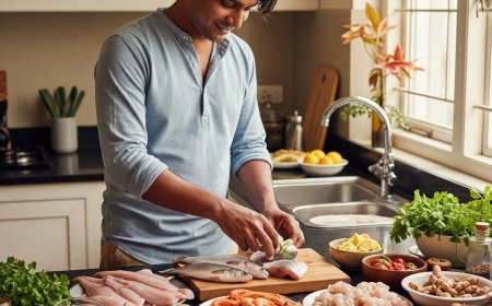 फिश और सीफ़ूड को हेल्दी तरीक़े से कैसे पकाएँ (The Healthiest Ways to Prepare Fish and Seafood)