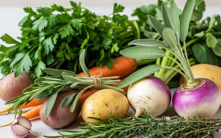 मूल सब्ज़ियों के साथ सबसे बेहतरीन जड़ी-बूटियाँ (The Best Herbs to Pair with Root Vegetables)