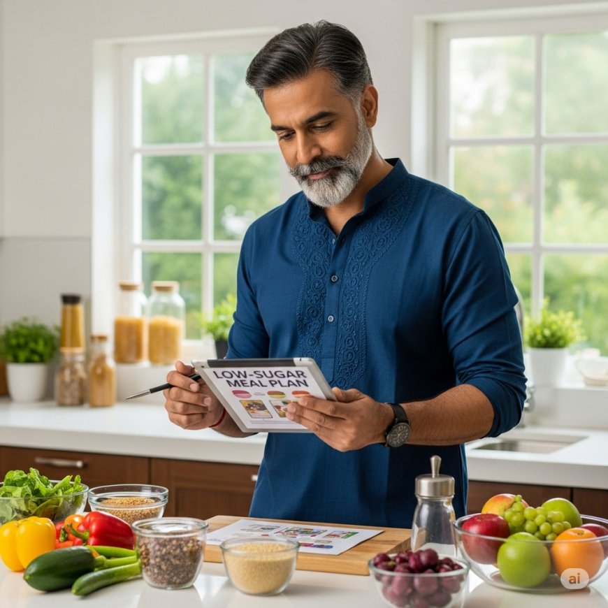 लो-शुगर मील प्लान कैसे बनाएं (How to Create a Low-Sugar Meal Plan)