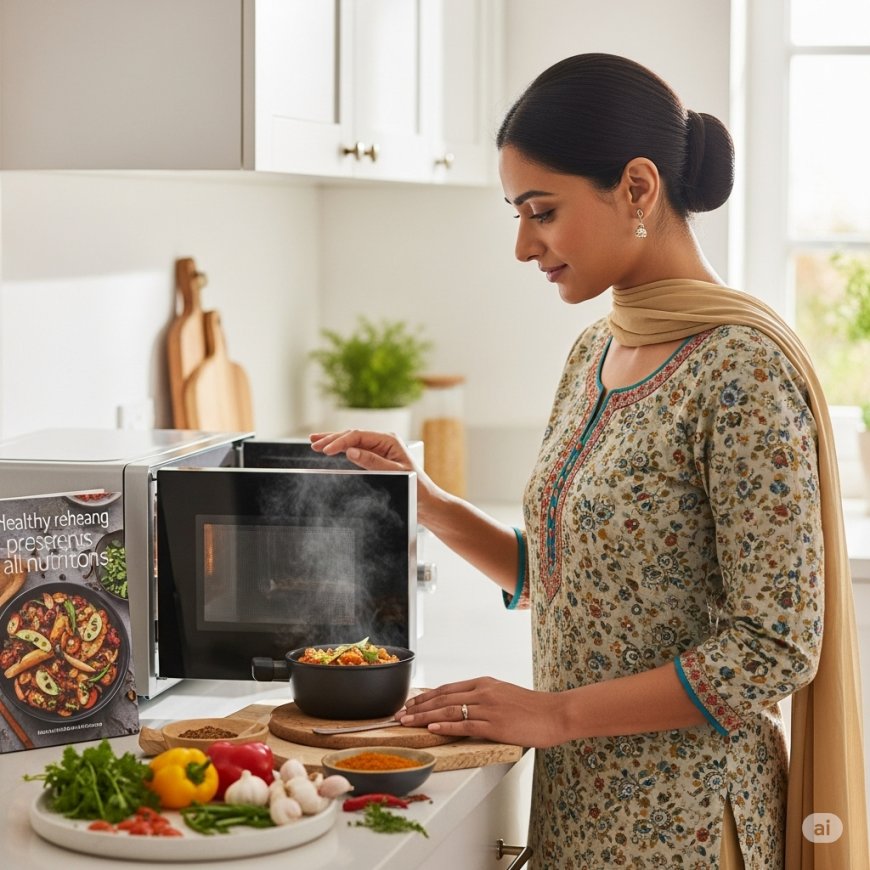 मील प्रेप को दोबारा गरम करते समय न्यूट्रिएंट्स कैसे बचाएं (How to Reheat Meal Prep Without Losing Nutrients)