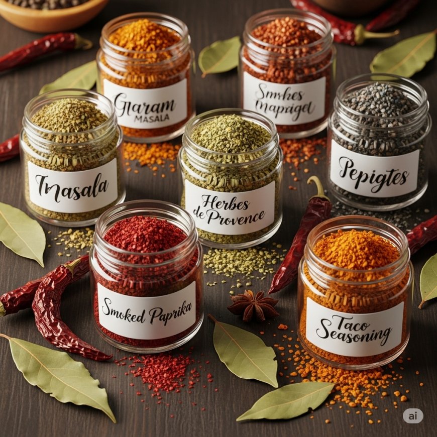 खाना पकाने के लिए घर पर बनाएं अपने स्पाइस ब्लेंड्स (How to Make Your Own Spice Blends for Cooking)