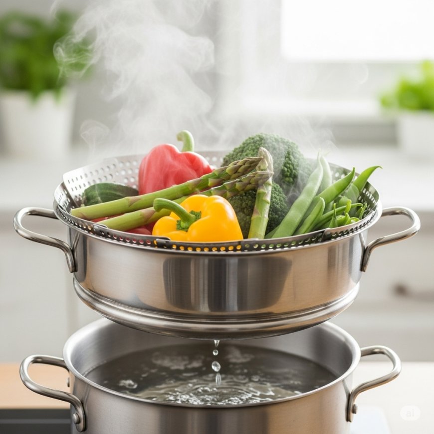 सब्ज़ियों को स्टीम करके न्यूट्रिएंट्स कैसे बचाएँ – सबसे अच्छा तरीका (The Best Way to Steam Vegetables to Retain Nutrients)