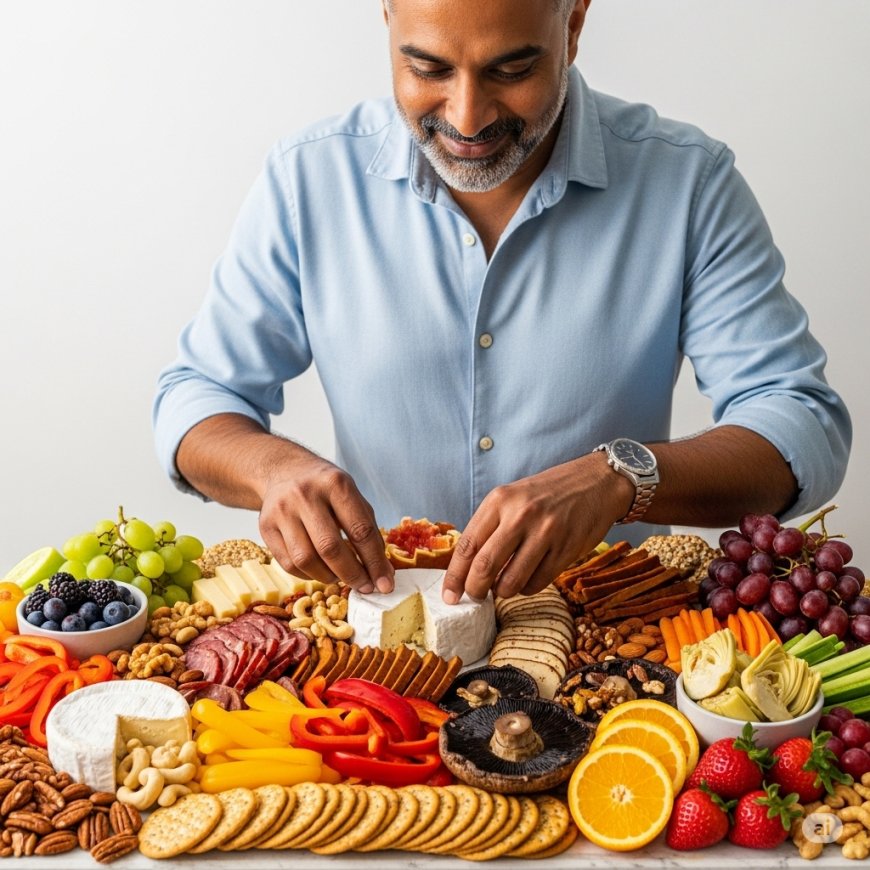 वेगन चारक्यूटरी बोर्ड कैसे बनाएं (How to Make a Vegan Charcuterie Board)