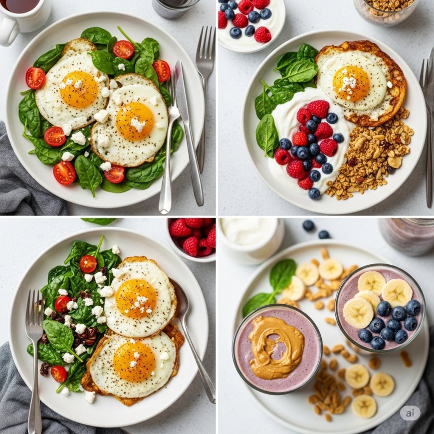 ऊर्जा से भरपूर हाई-प्रोटीन ब्रेकफास्ट से करें दिन की शानदार शुरुआत (High-Protein Breakfasts to Start Your Day Right)