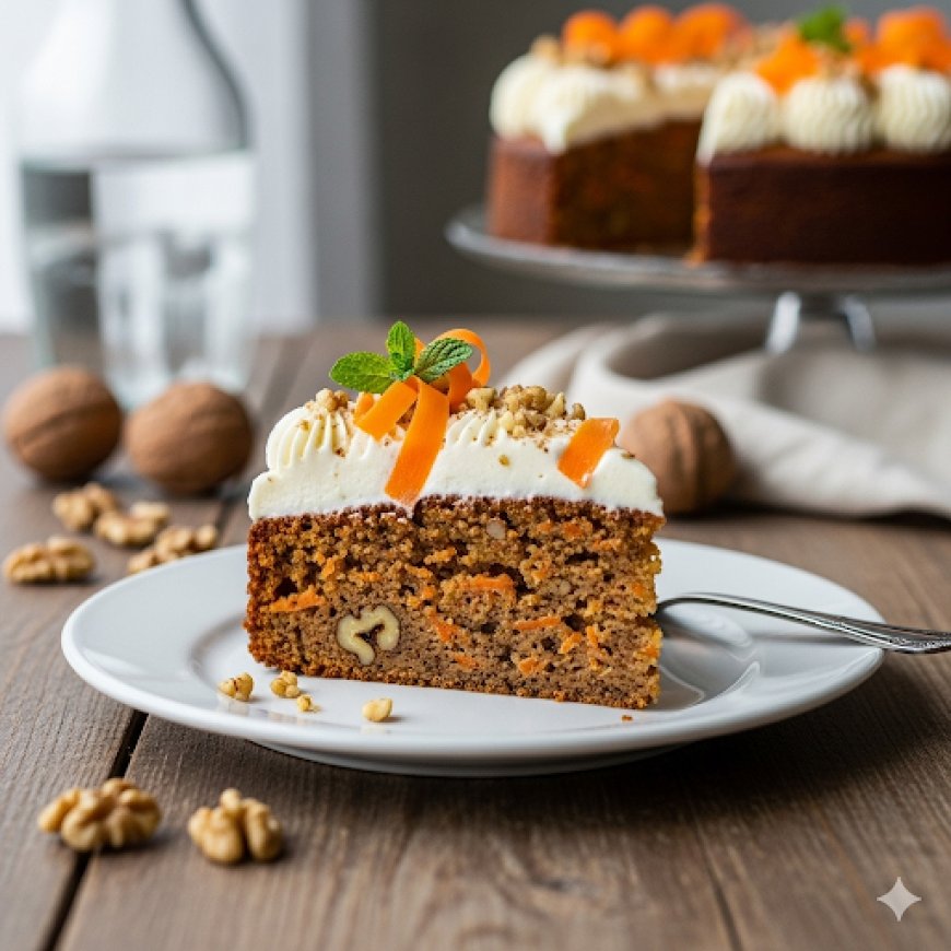 शुगर-फ्री कैरट केक कैसे बनाएं  (How to Make a Sugar-Free Carrot Cake)