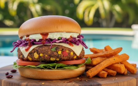 स्पाइसी रेड किडनी बीन बर्गर कैसे बनाएं (How to Make a Spicy Red Kidney Bean Burger)