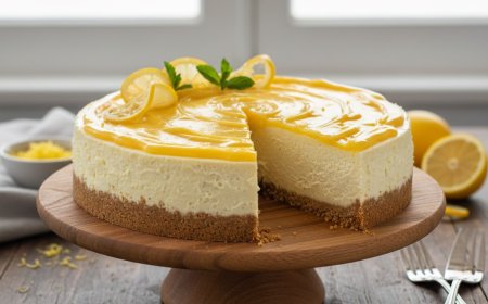 वेगन लेमन चीज़केक कैसे बनाएं  (How to Make a Vegan Lemon Cheesecake)