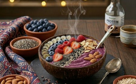 ब्लूबेरी ओट ब्रेकफास्ट स्मूदी कैसे बनाएं (How to Make a Blueberry Oat Breakfast Smoothie)