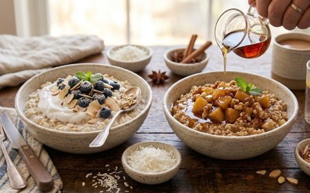 क्रीमी कोकोनट ओटमील कैसे बनाएं (How to Make a Creamy Coconut Oatmeal)