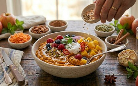 शकरकंद और नारियल ब्रेकफास्ट मैश कैसे बनाएं  (How to Make a Sweet Potato and Coconut Breakfast Mash)