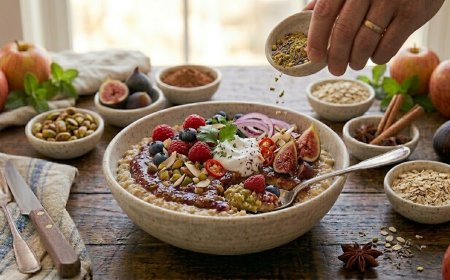 अंजीर और पिस्ता ओटमील कैसे बनाएं (How to Make a Fig and Pistachio Oatmeal)