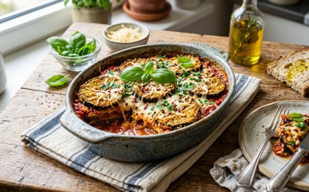 वेगन बैंगन पार्मेज़न कैसे बनाएं (How to Make a Vegan Eggplant Parmesan)